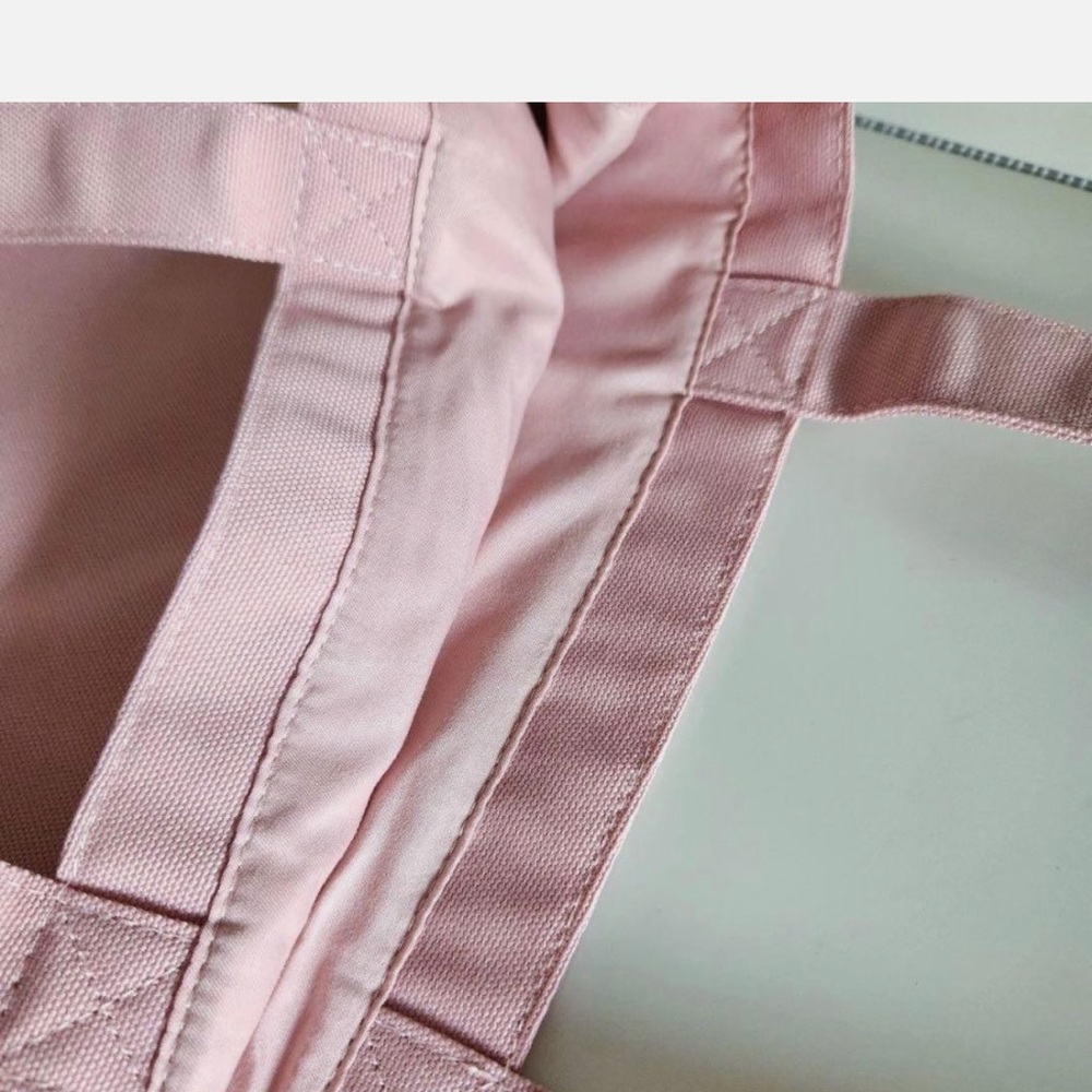 Burberry Beauty Shopper Bag in Soft Pink Canvas Tote Bag GWP NWT - Picture 6 of 9